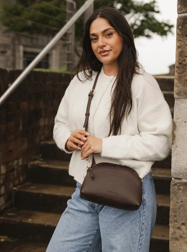 Louenhide Alison Crossbody Bag - Chocolate