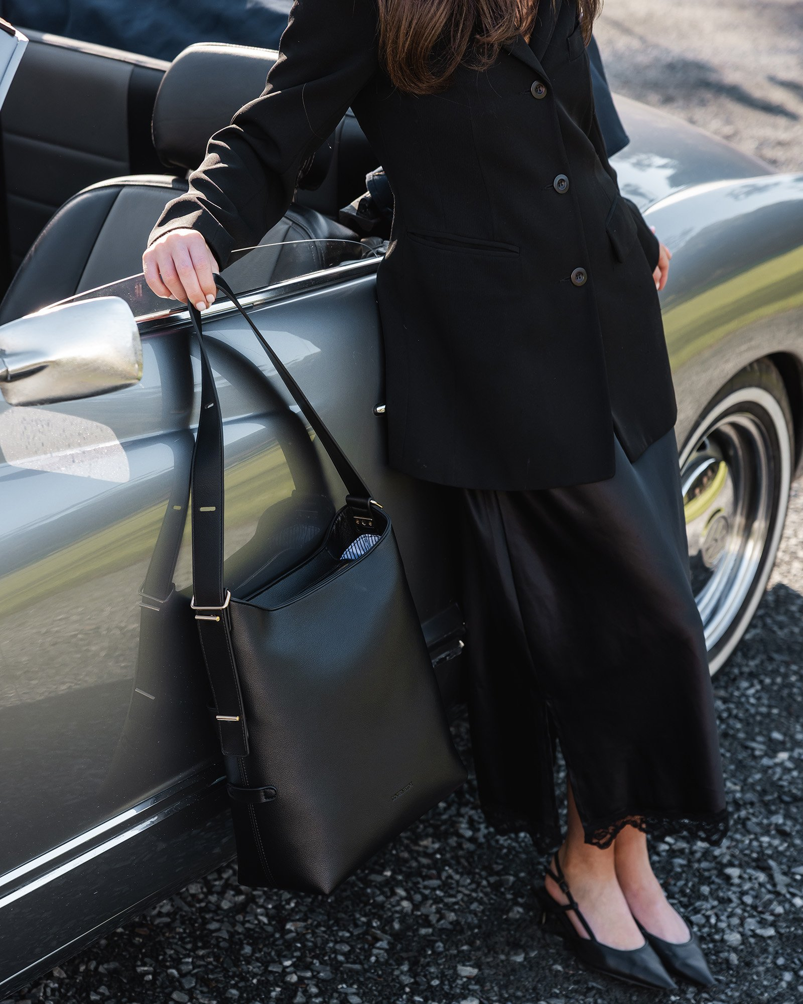 Louenhide Audrey Bucket Bag - Black