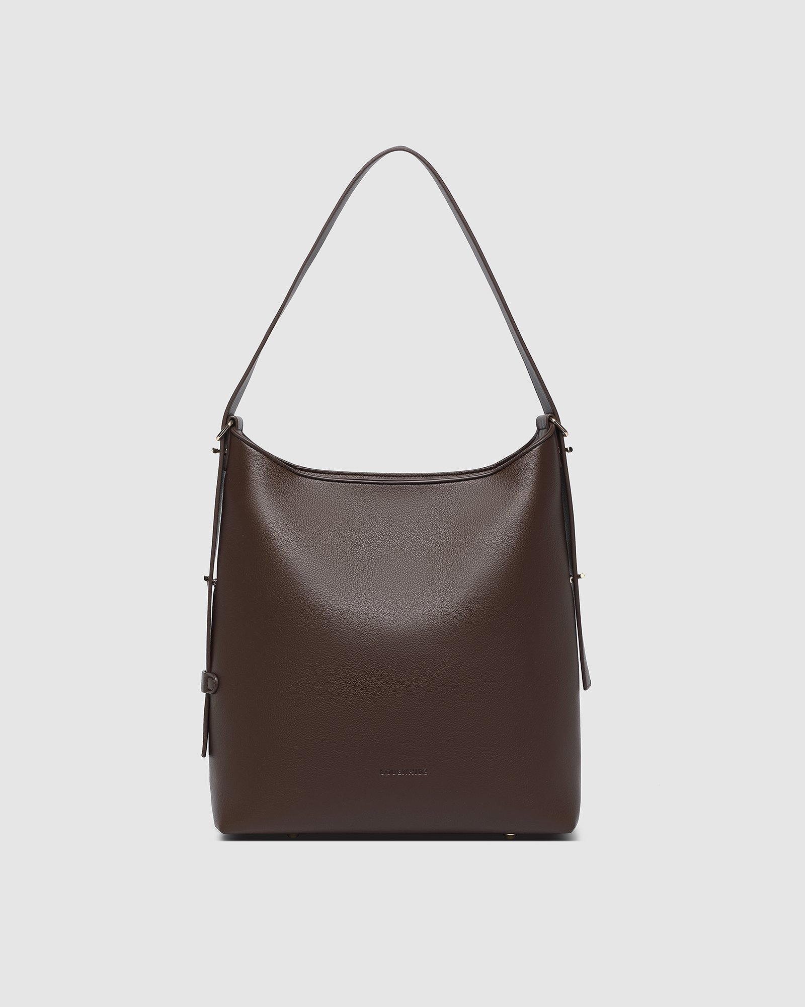 Louenhide Audrey Bucket Bag - Chocolate