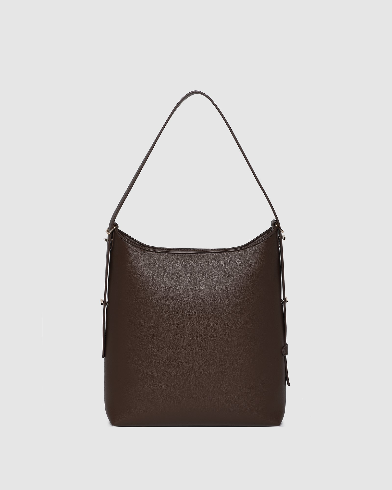 Louenhide Audrey Bucket Bag - Chocolate