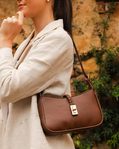 Louenhide Bodhi Shoulder Bag - Walnut Accessories - Other Accessories - Handbags & Wallets by Louenhide | Grace the Boutique