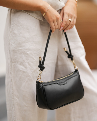 Louenhide Bombay Shoulder Bag - Black Accessories - Other Accessories - Handbags & Wallets by Louenhide | Grace the Boutique