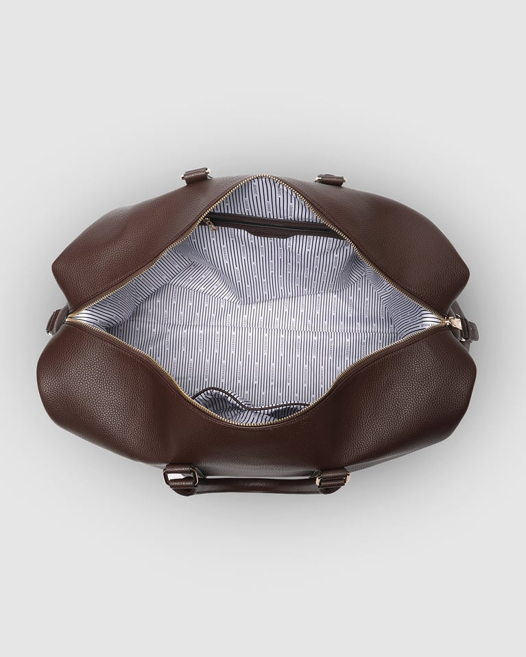 Louenhide Boston Weekender Bag - Chocolate