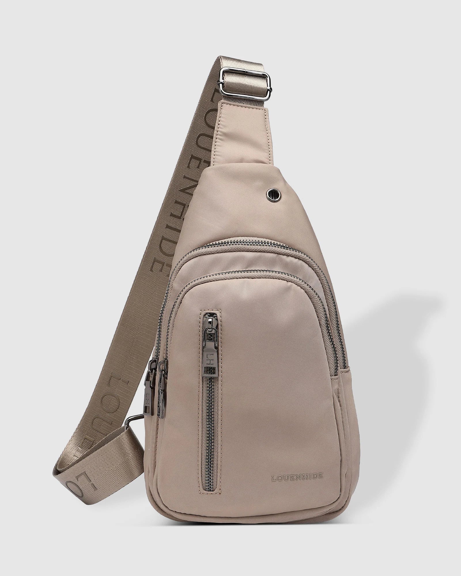 Louenhide Boyd Nylon Sling Bag - Beige