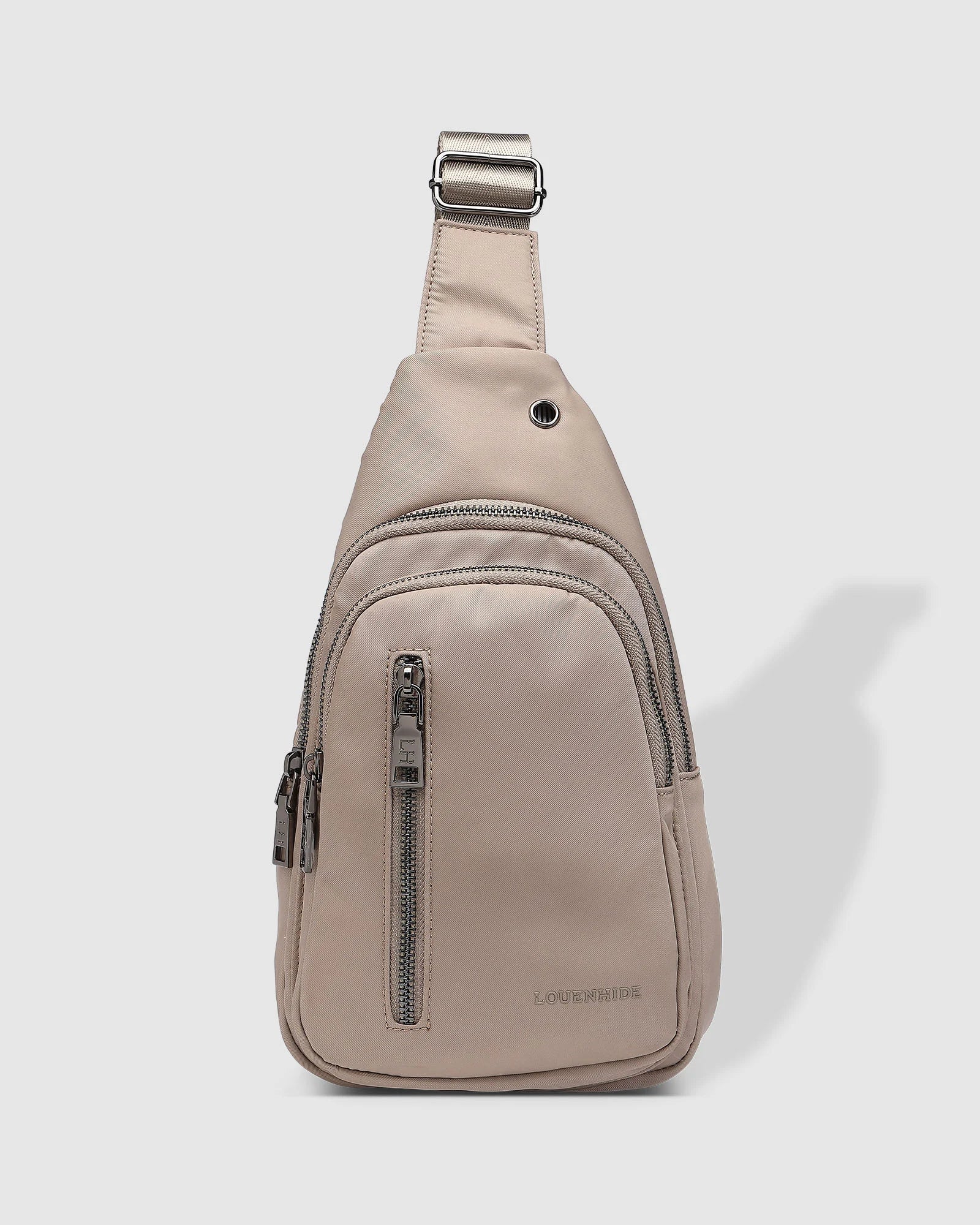 Louenhide Boyd Nylon Sling Bag - Beige