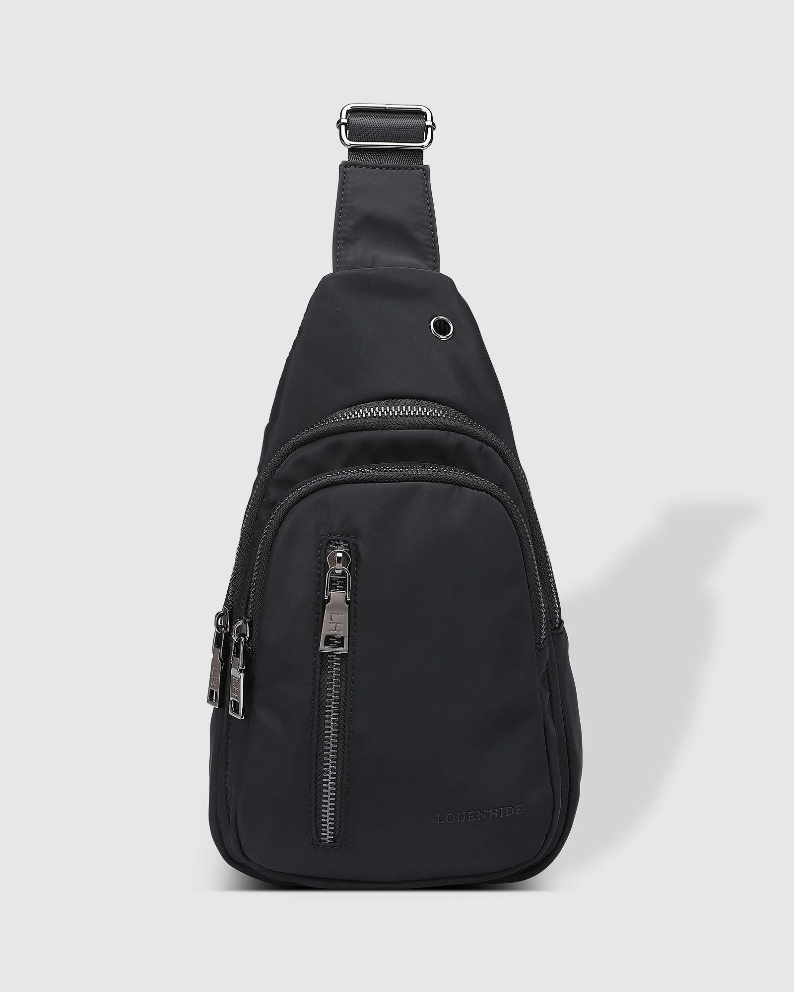Louenhide Boyd Nylon Sling Bag - Black