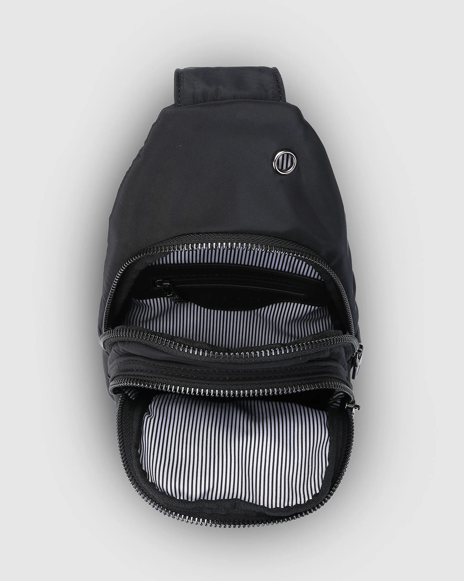 Louenhide Boyd Nylon Sling Bag - Black
