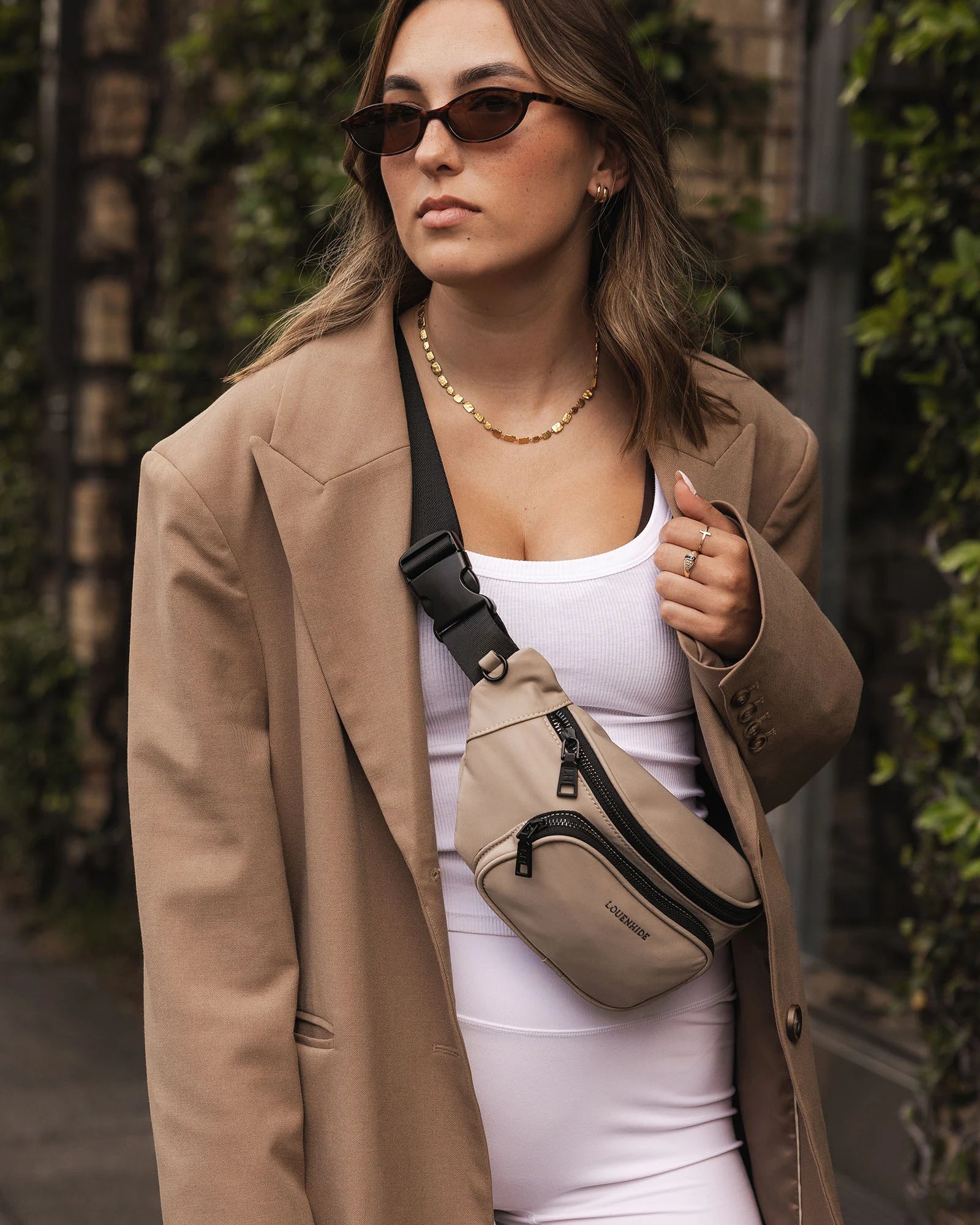 Louenhide Brooklyn Sling Bag - Oat