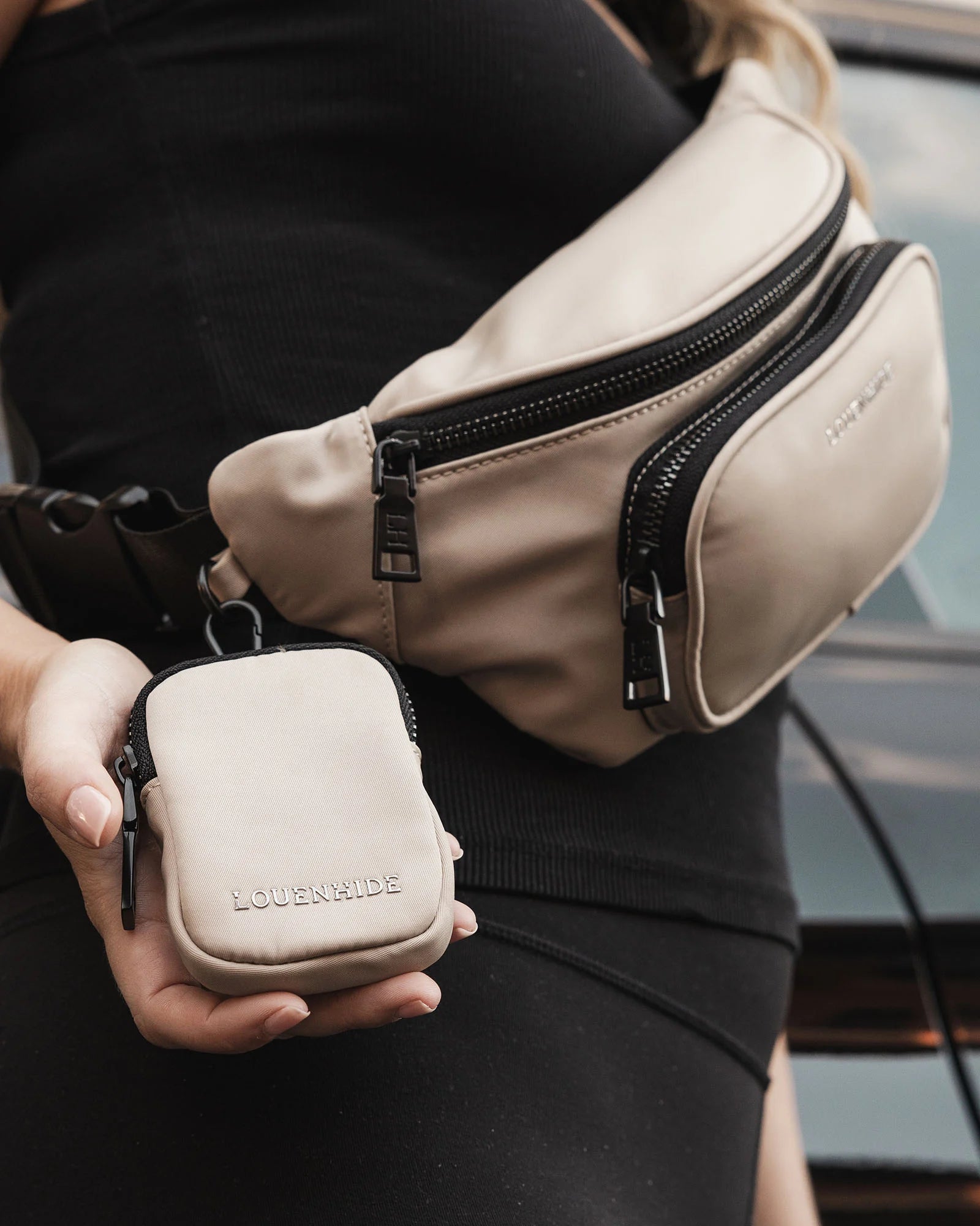 Louenhide Brooklyn Sling Bag - Oat