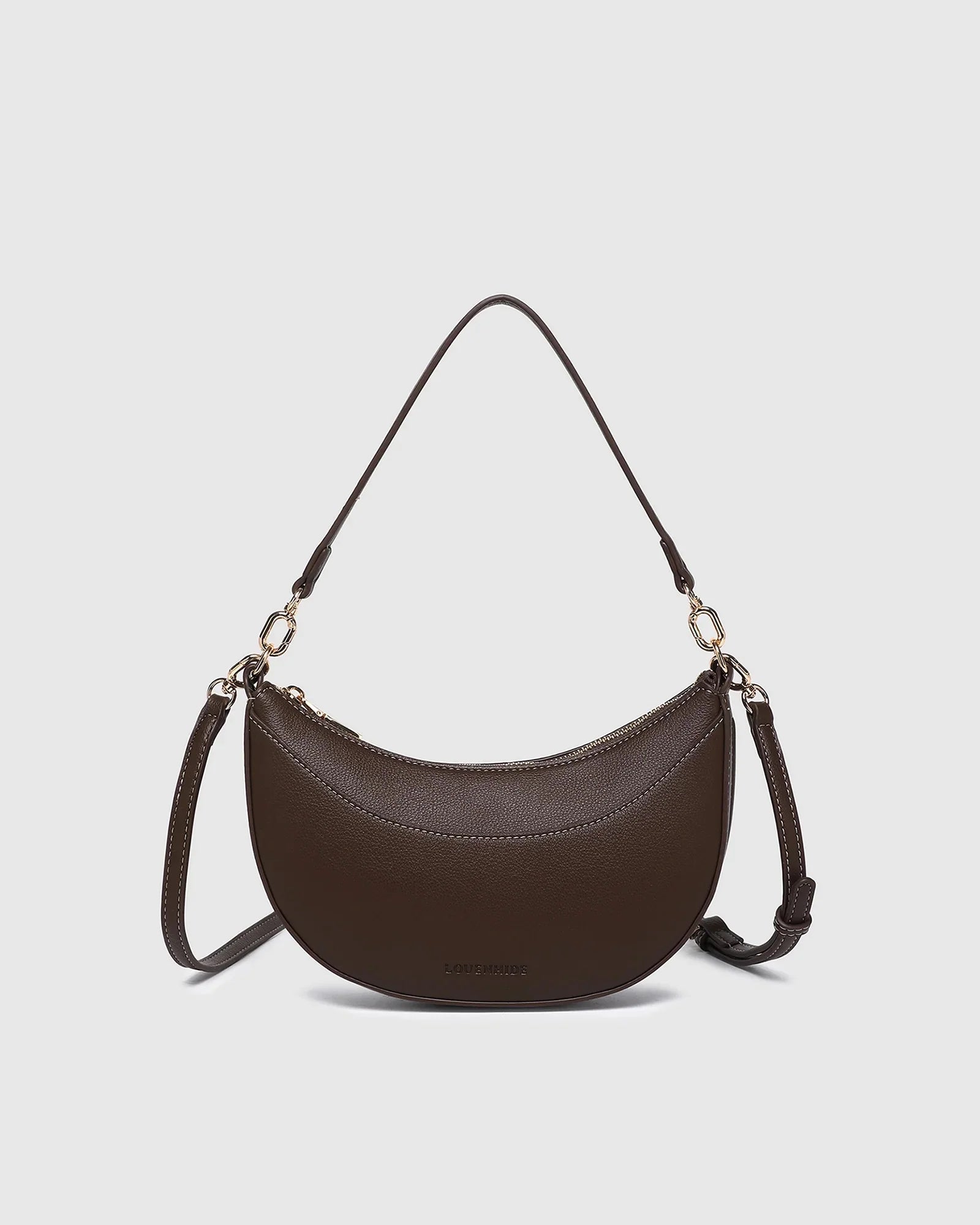 Louenhide Claudia Shoulder Bag - Chocolate