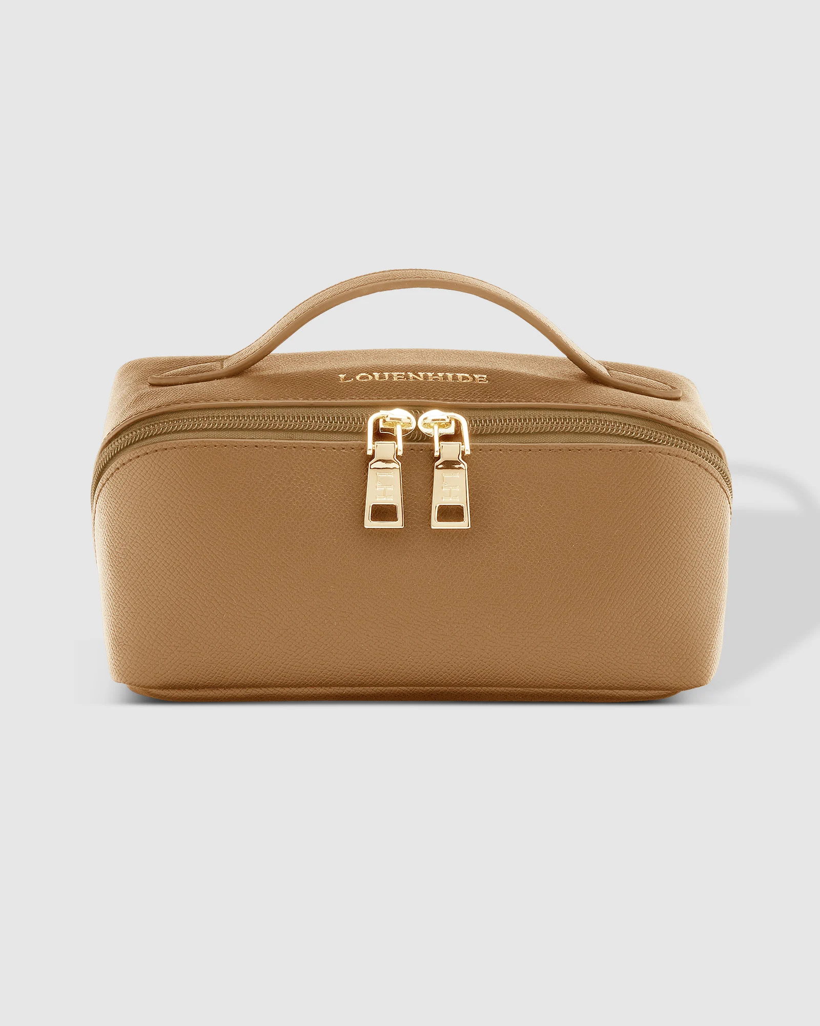 Louenhide Ellis Makeup Bag - Camel Accessories - Other Accessories - Handbags & Wallets by Louenhide | Grace the Boutique