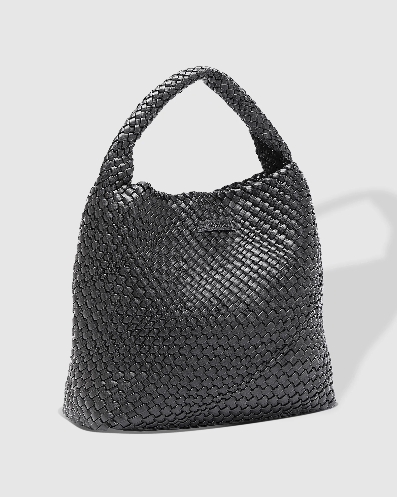 Louenhide Gabby Woven Tote Bag - Black Accessories - Other Accessories - Handbags & Wallets by Louenhide | Grace the Boutique