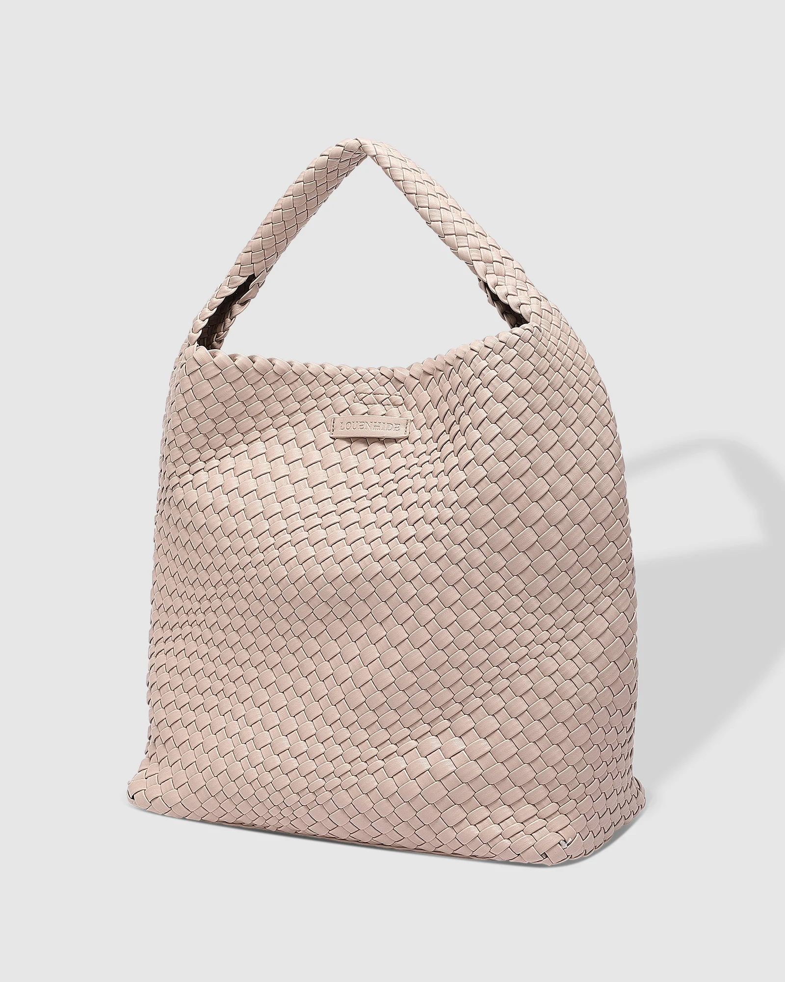 Louenhide Gabby Woven Tote Bag - Malt Accessories - Other Accessories - Handbags & Wallets by Louenhide | Grace the Boutique