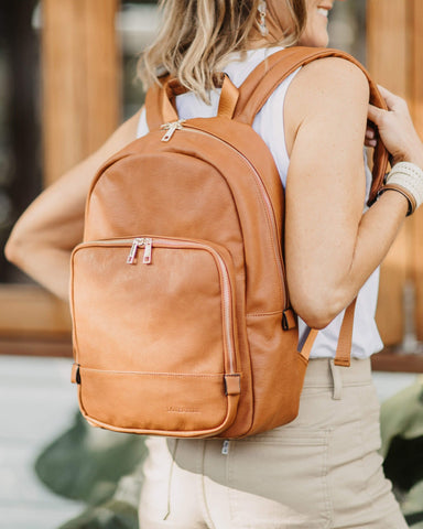 Louenhide Huxley Backpack - Tan Accessories - Other Accessories - Handbags & Wallets by Louenhide | Grace the Boutique