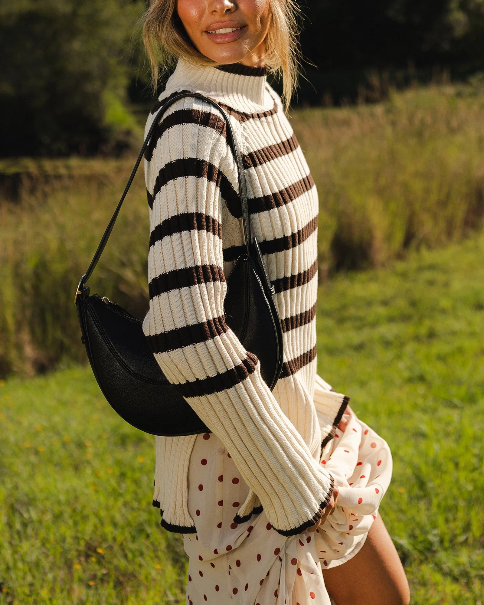 Louenhide Lane Crossbody Bag - Black