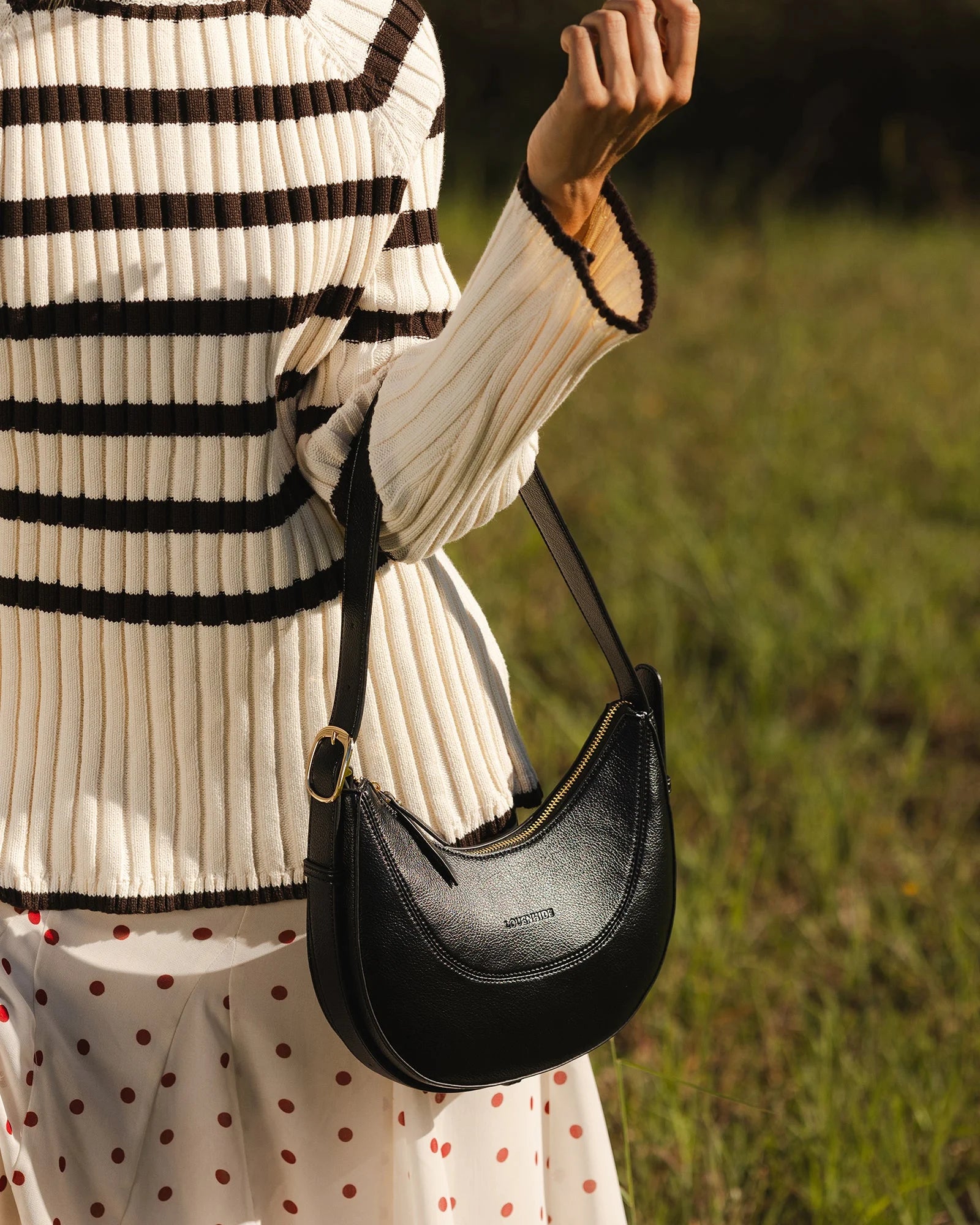 Louenhide Lane Crossbody Bag - Black