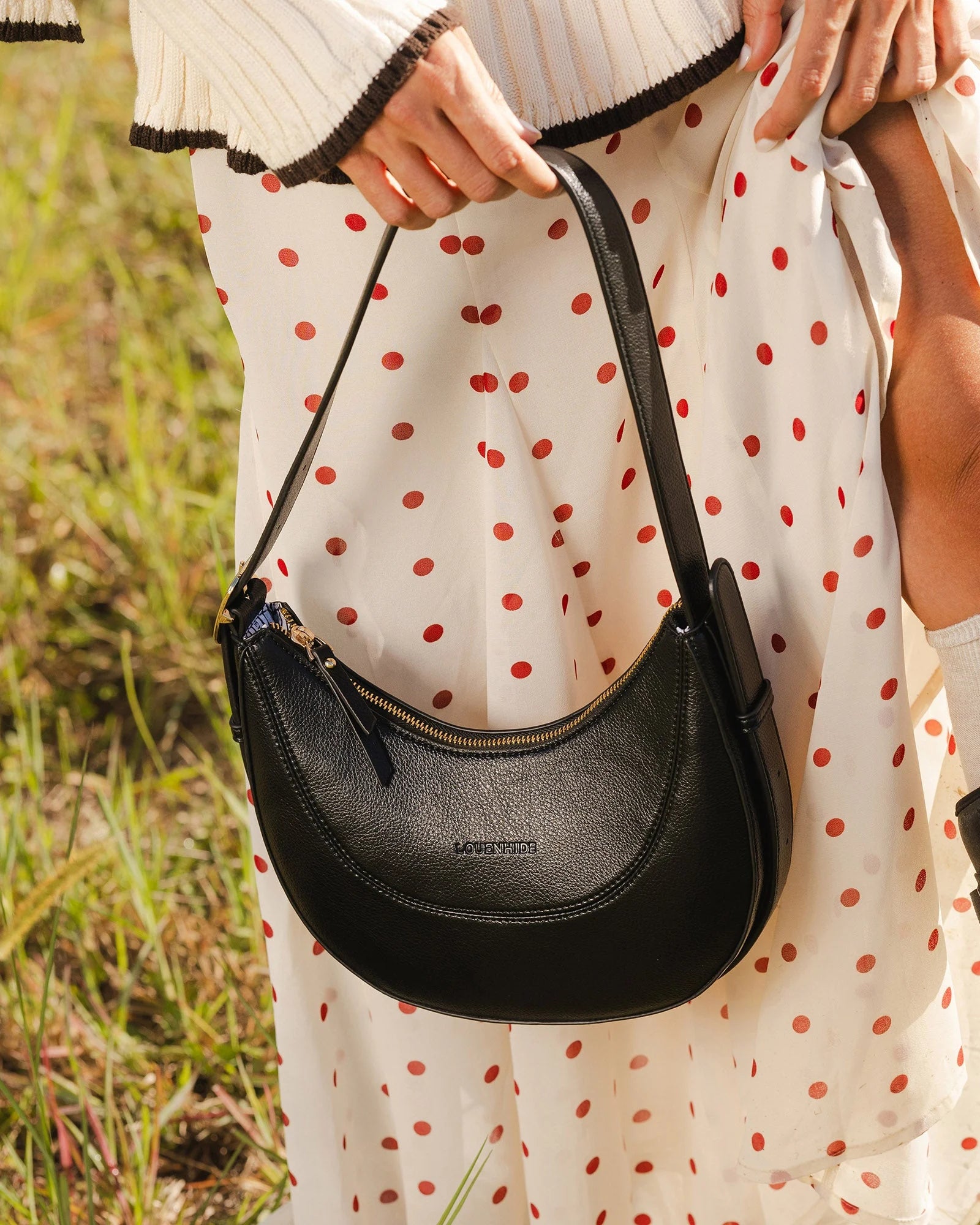 Louenhide Lane Crossbody Bag - Black