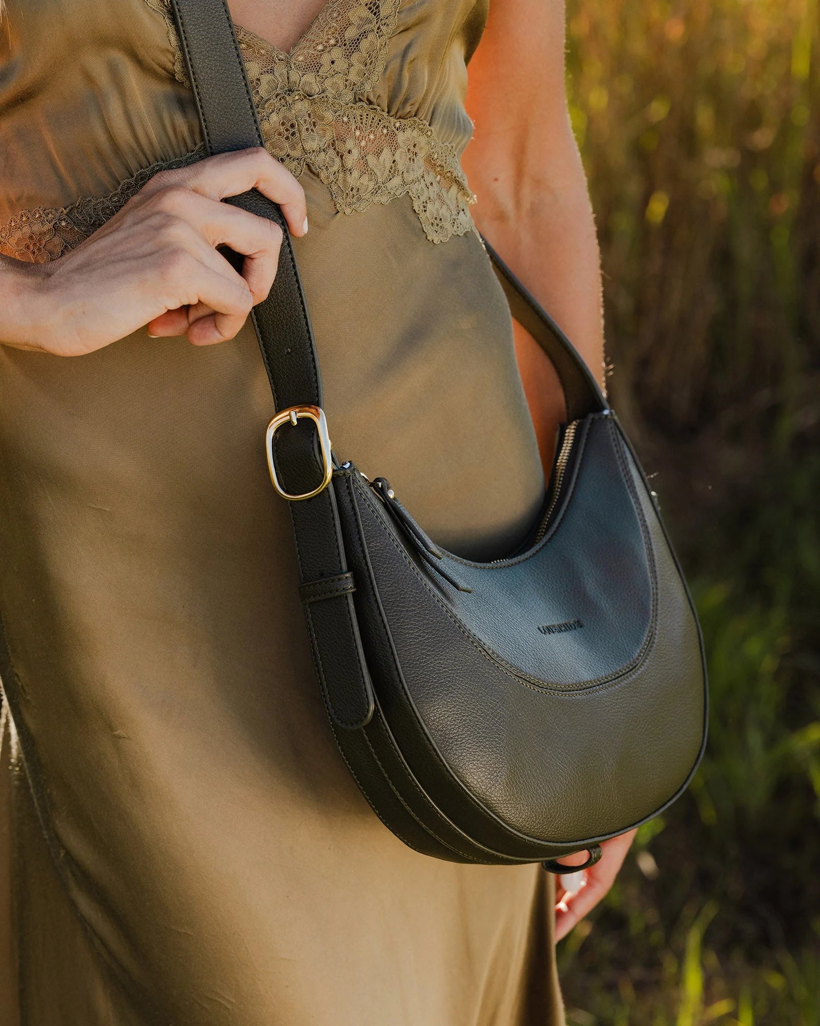 Louenhide Lane Crossbody Bag - Olive