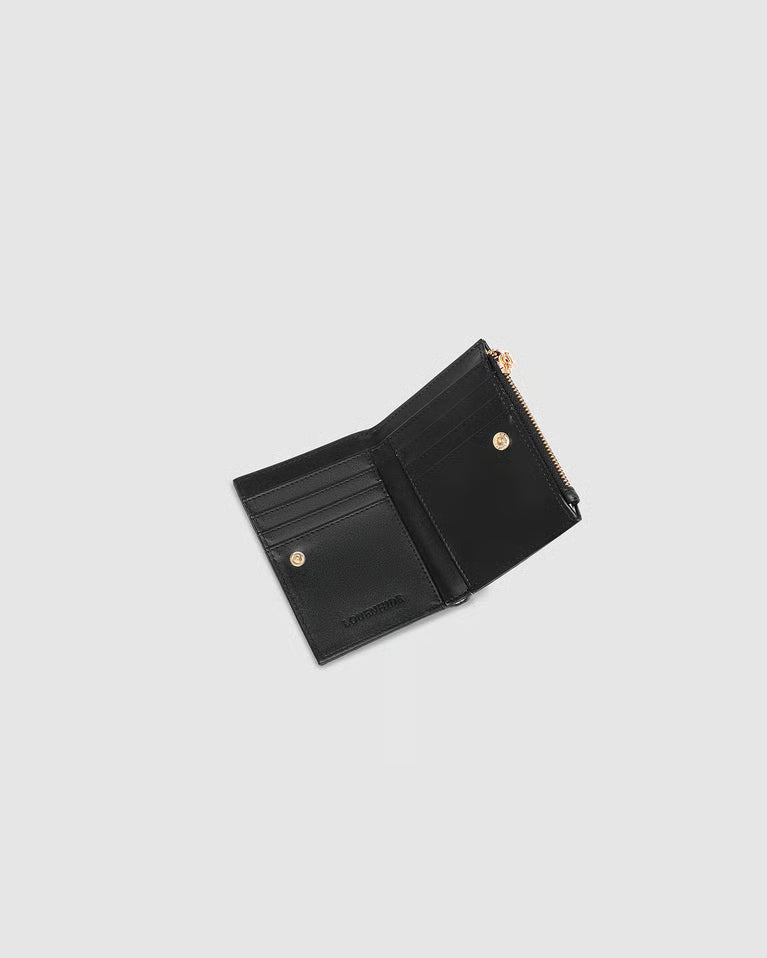 Louenhide Lily Woven Wallet - Black