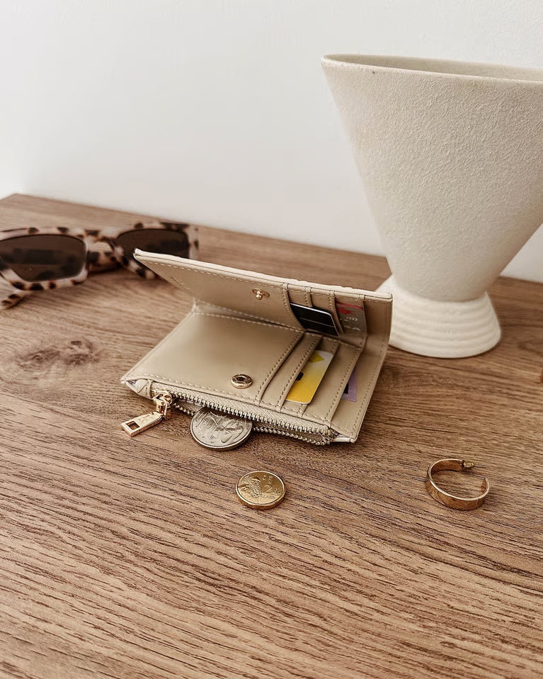 Louenhide Lily Woven Wallet - Malt