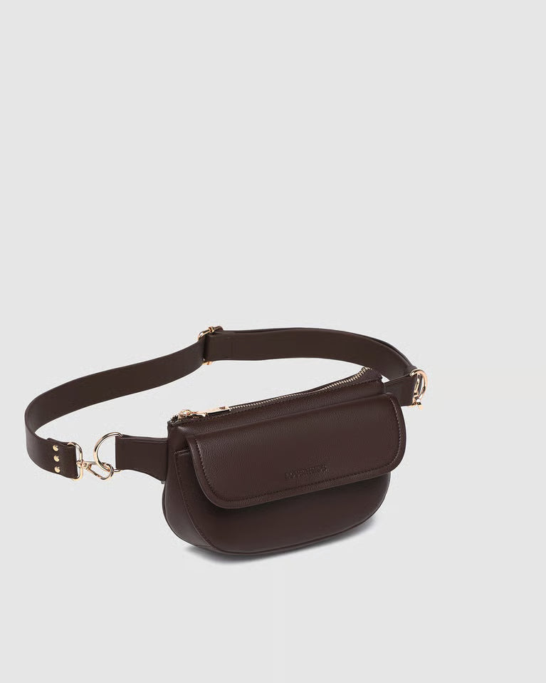 Louenhide Lola Belt Bag - Chocolate