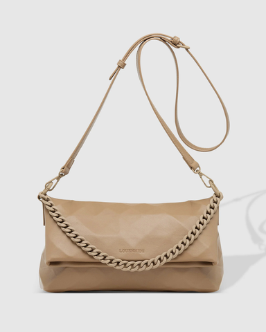 Louenhide Marley Shoulder Bag - Taupe Accessories - Other Accessories - Handbags & Wallets by Louenhide | Grace the Boutique