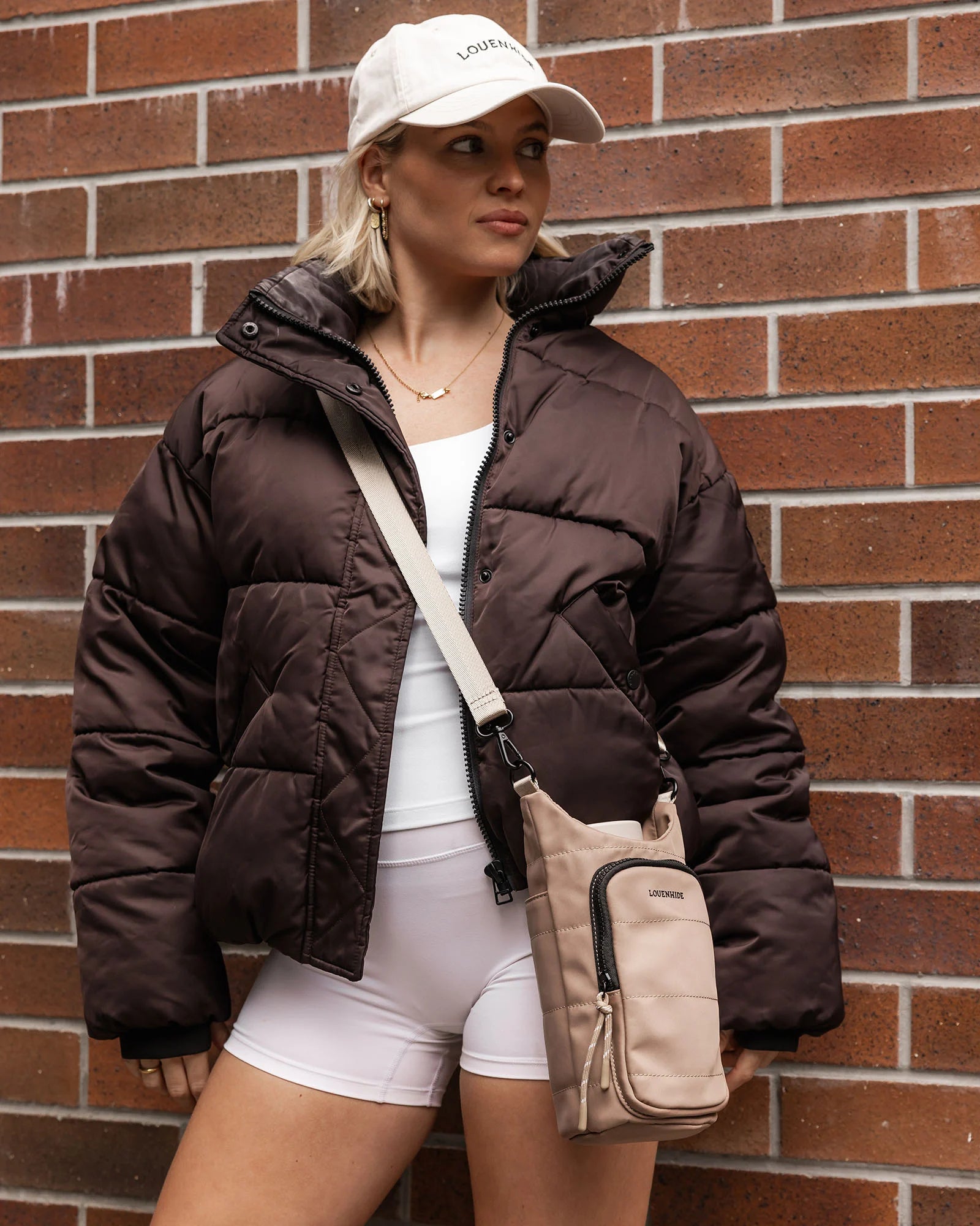 Louenhide Miami Water Bottle Bag - Coffee