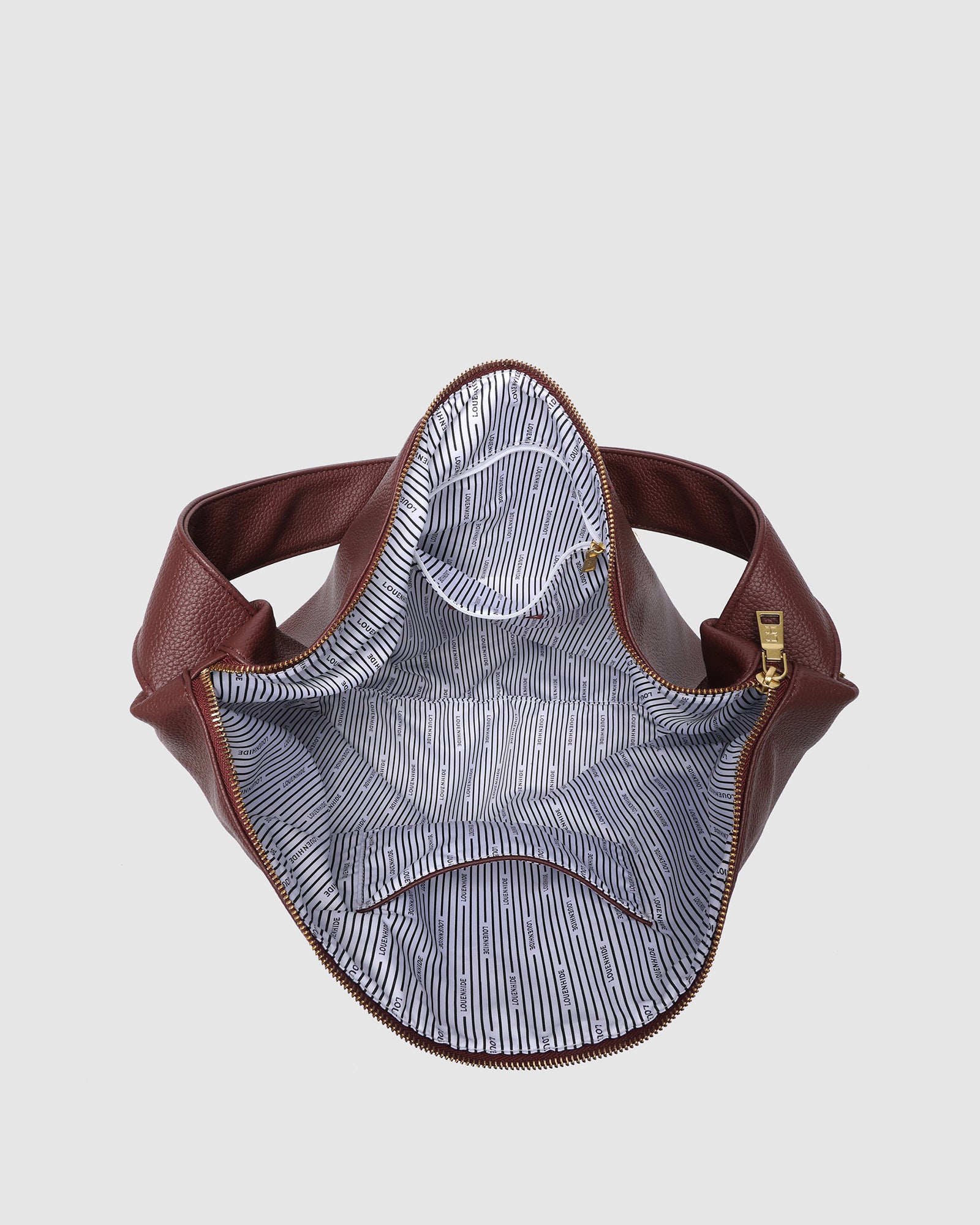 Louenhide Morgan Shoulder Bag - Burgundy