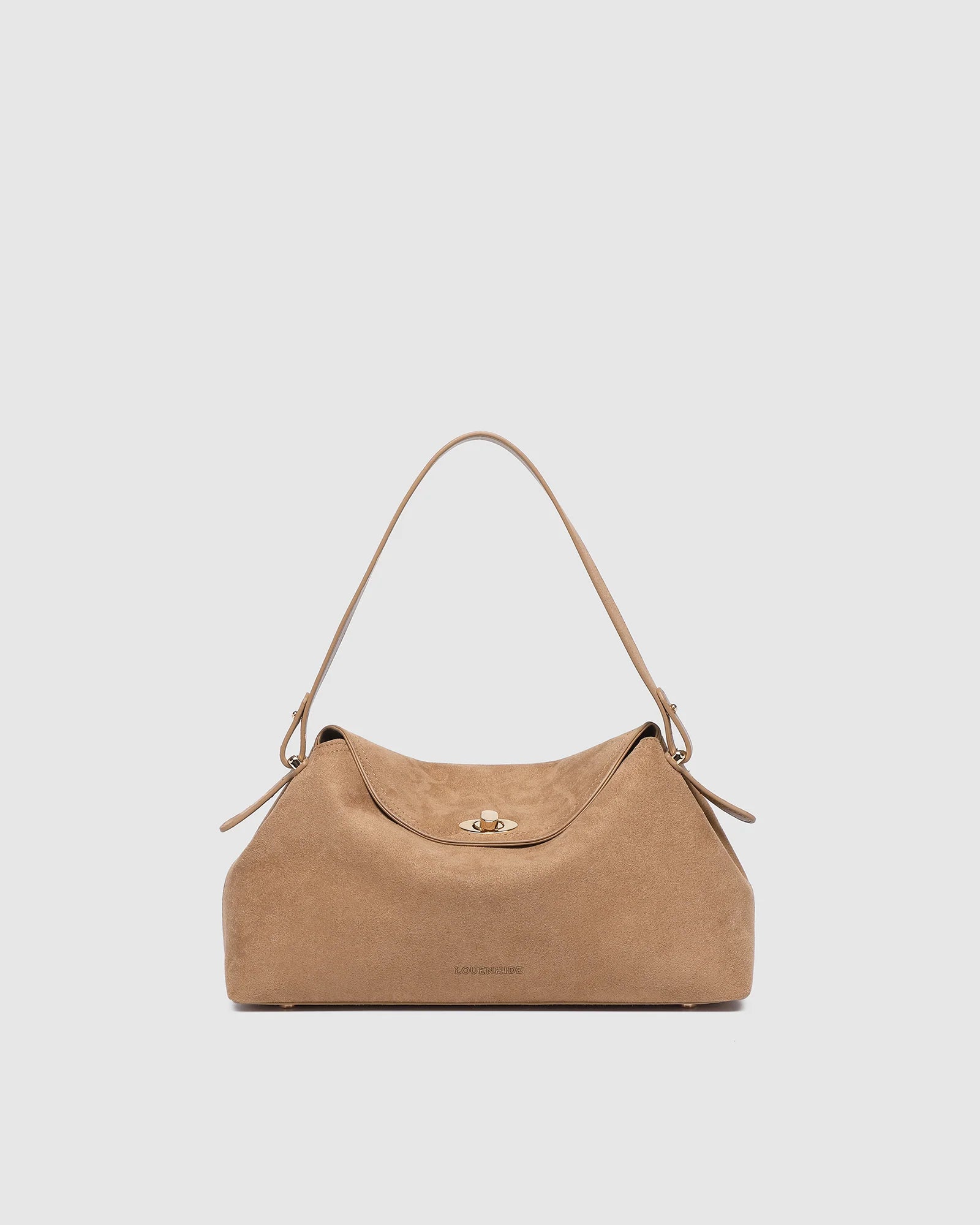 Louenhide Nicole Handbag - Suede Honey