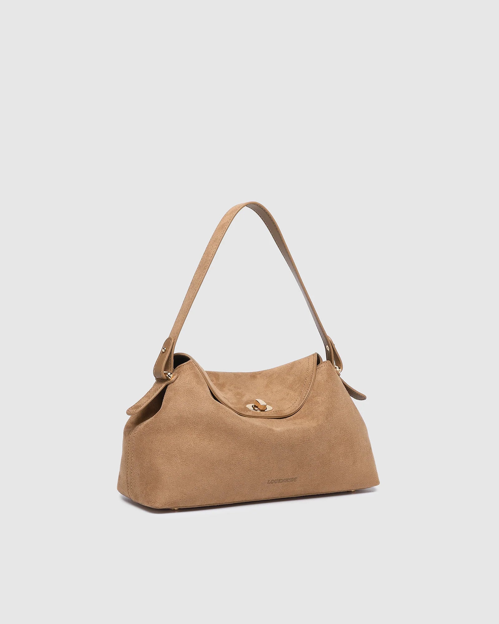 Louenhide Nicole Handbag - Suede Honey