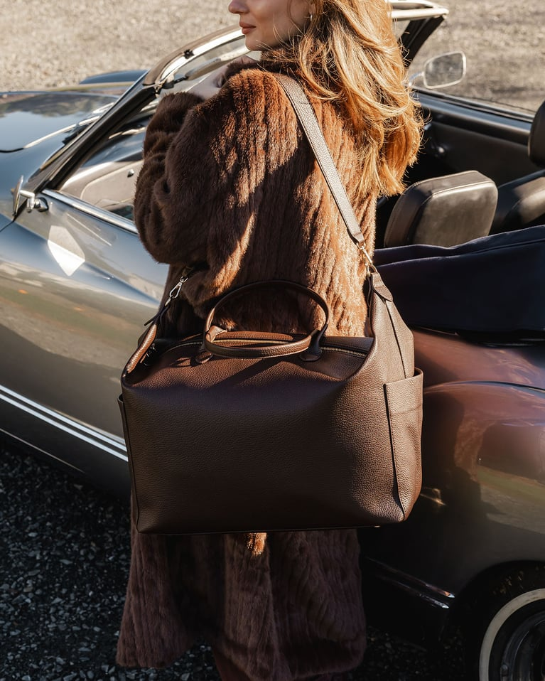 Louenhide Ohio Overnight Bag - Chocolate