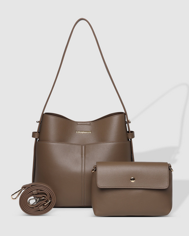 Louenhide Samantha Handbag - Mocha Accessories - Other Accessories - Handbags & Wallets by Louenhide | Grace the Boutique