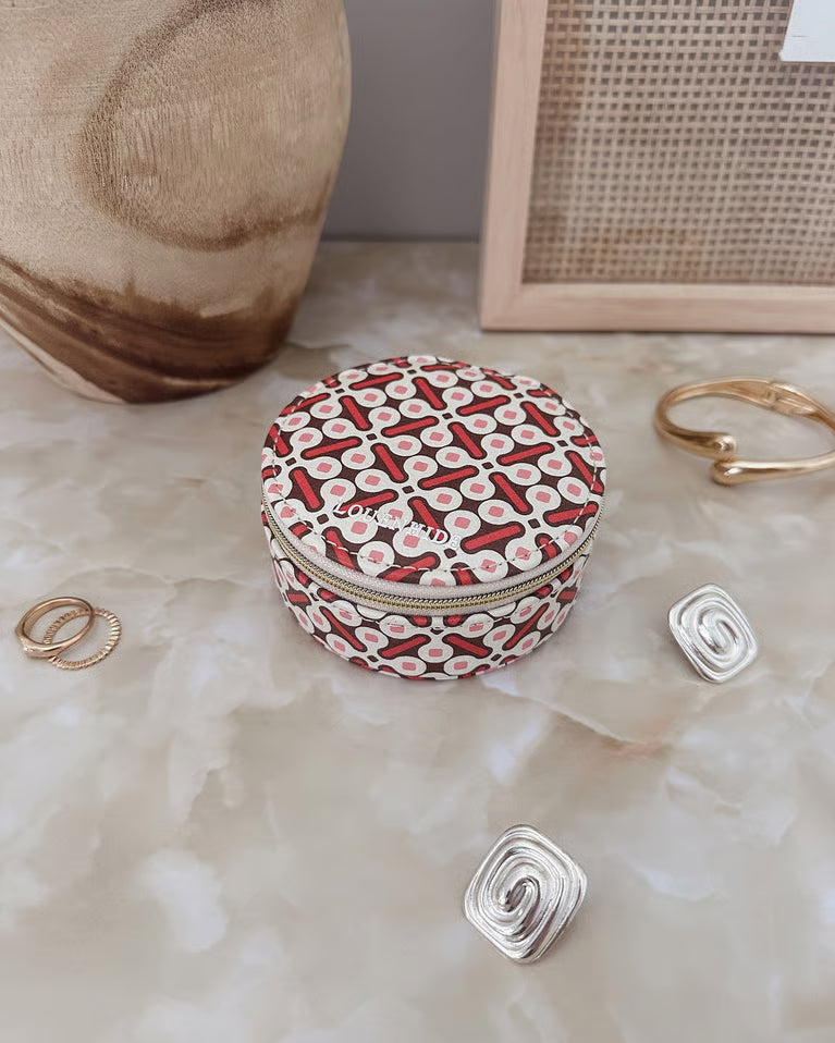 Louenhide Sisco Jewelry Case - Retro Pink