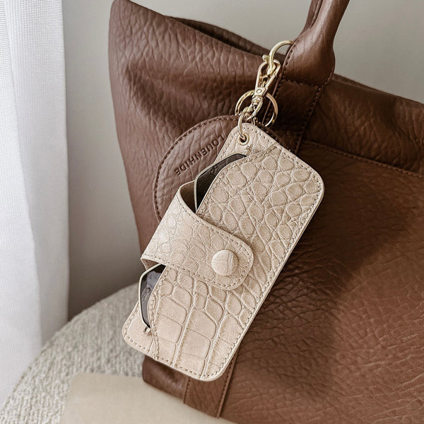 Louenhide Skittle Sunglass Case - Croc Butter