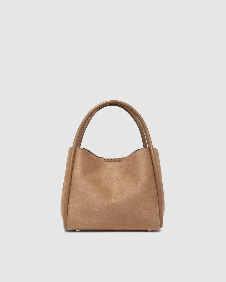 Louenhide Steffie Suede Mini Tote - Honey