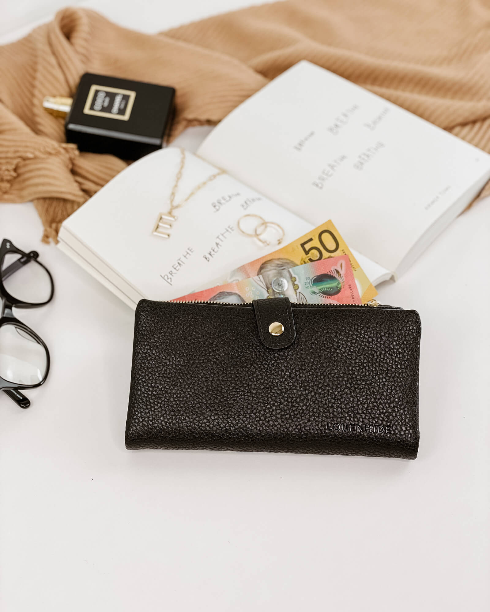 Louenhide Stella Wallet - Black