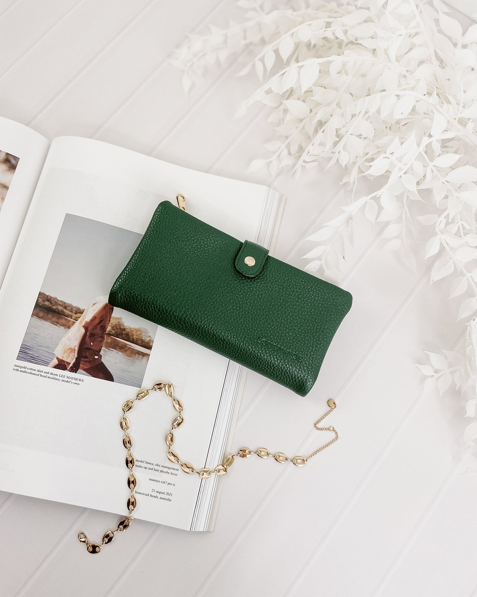 Louenhide Stella Wallet - Forest Green