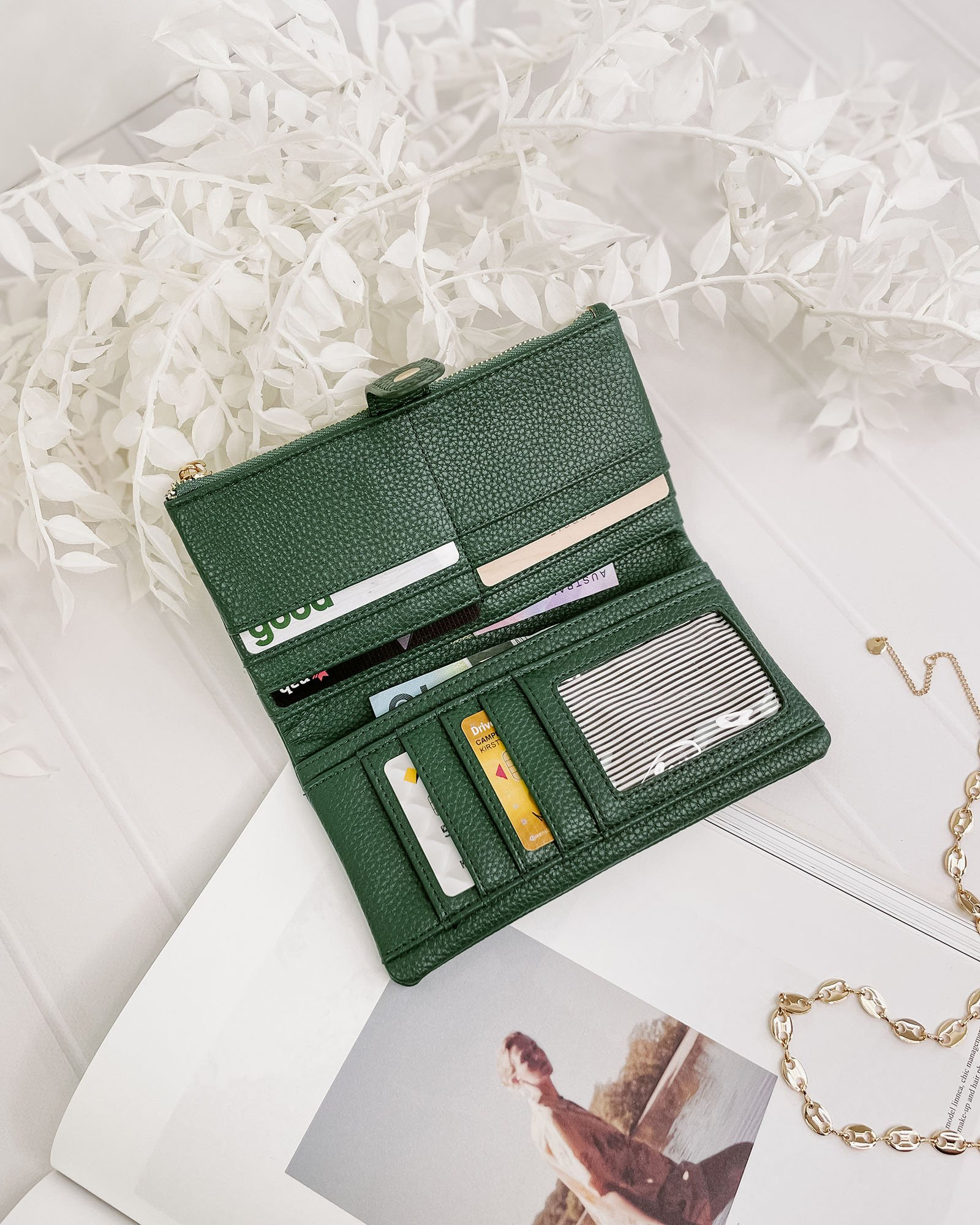 Louenhide Stella Wallet - Forest Green