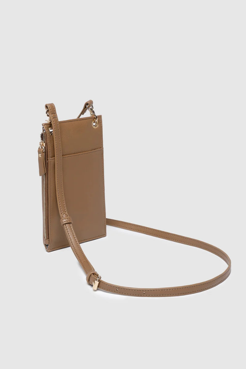 Louenhide Suki RFID Phone Bag - Caramel