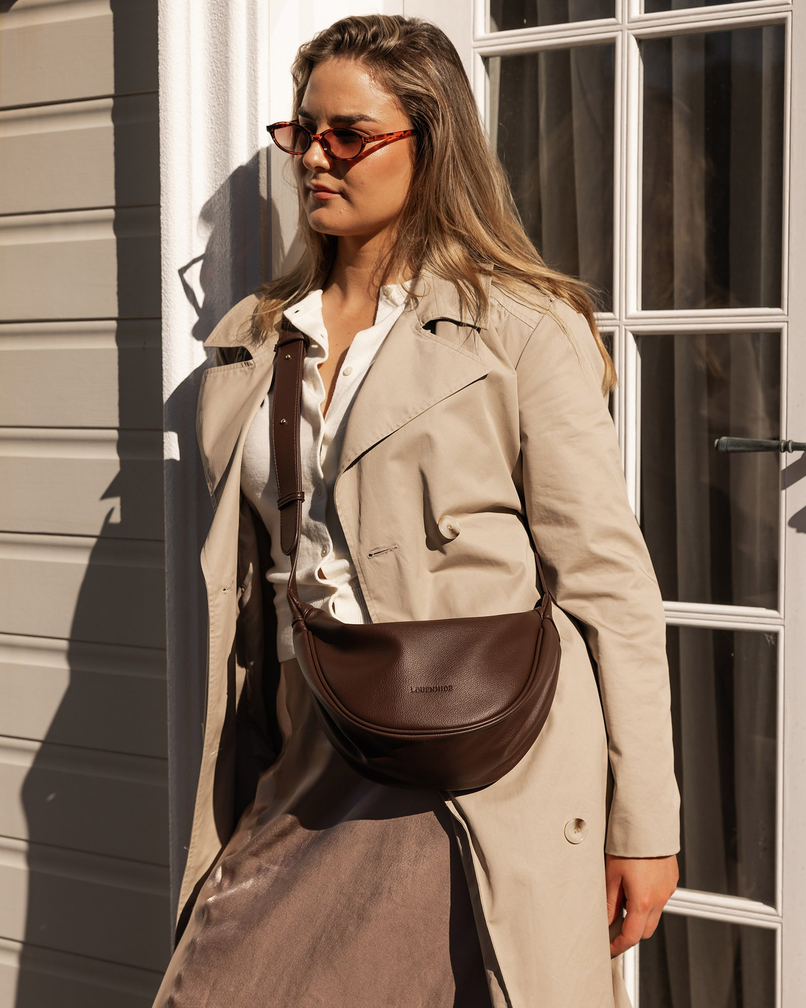 Louenhide Sylvia Sling Bag - Chocolate