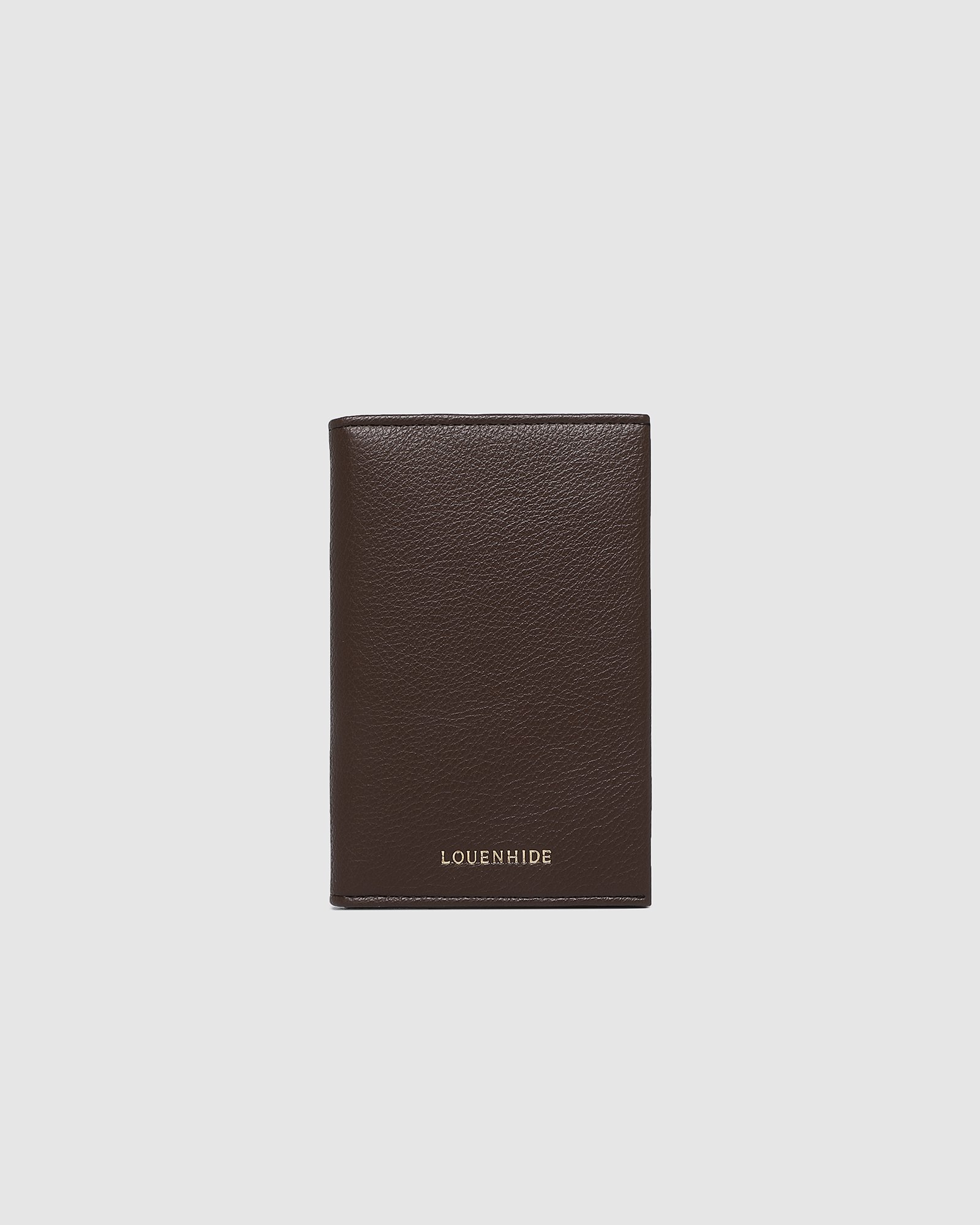 Louenhide Venice Passport Holder - Chocolate