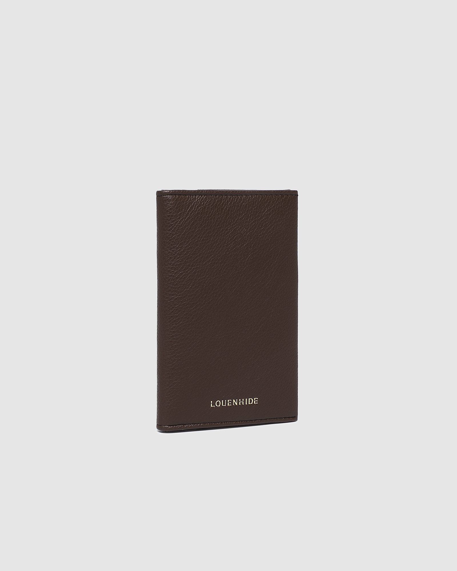 Louenhide Venice Passport Holder - Chocolate
