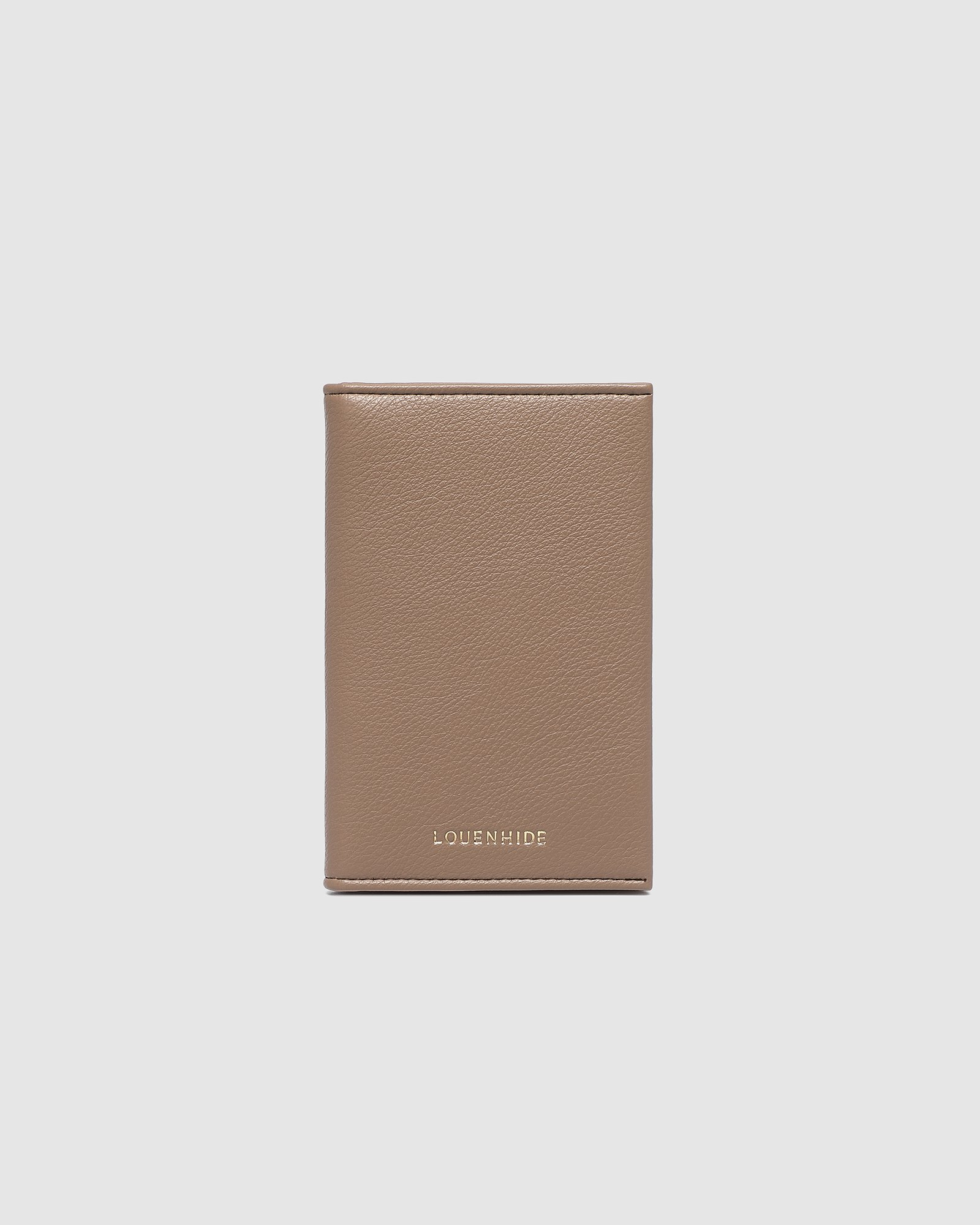Louenhide Venice Passport Holder - Mocha