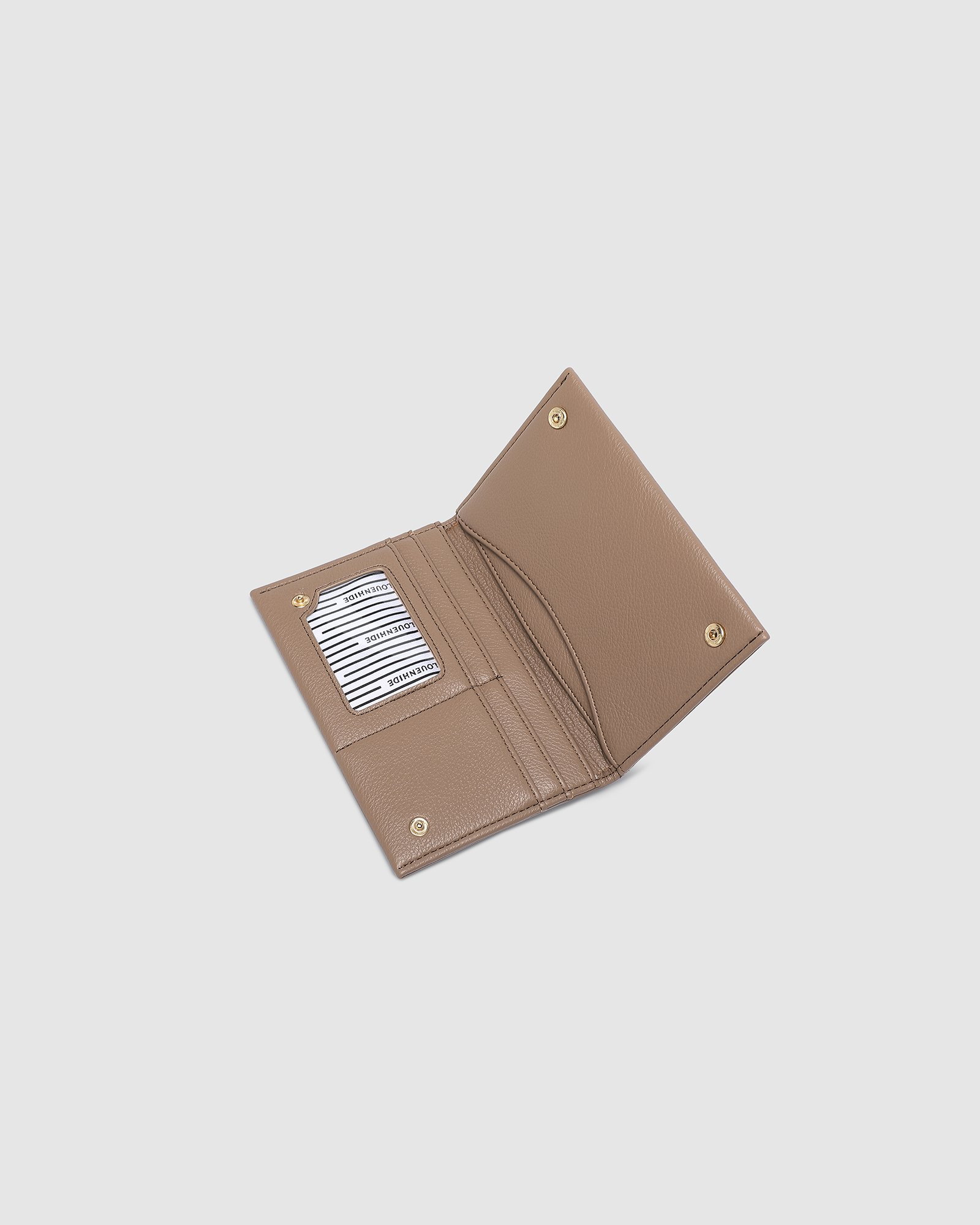 Louenhide Venice Passport Holder - Mocha