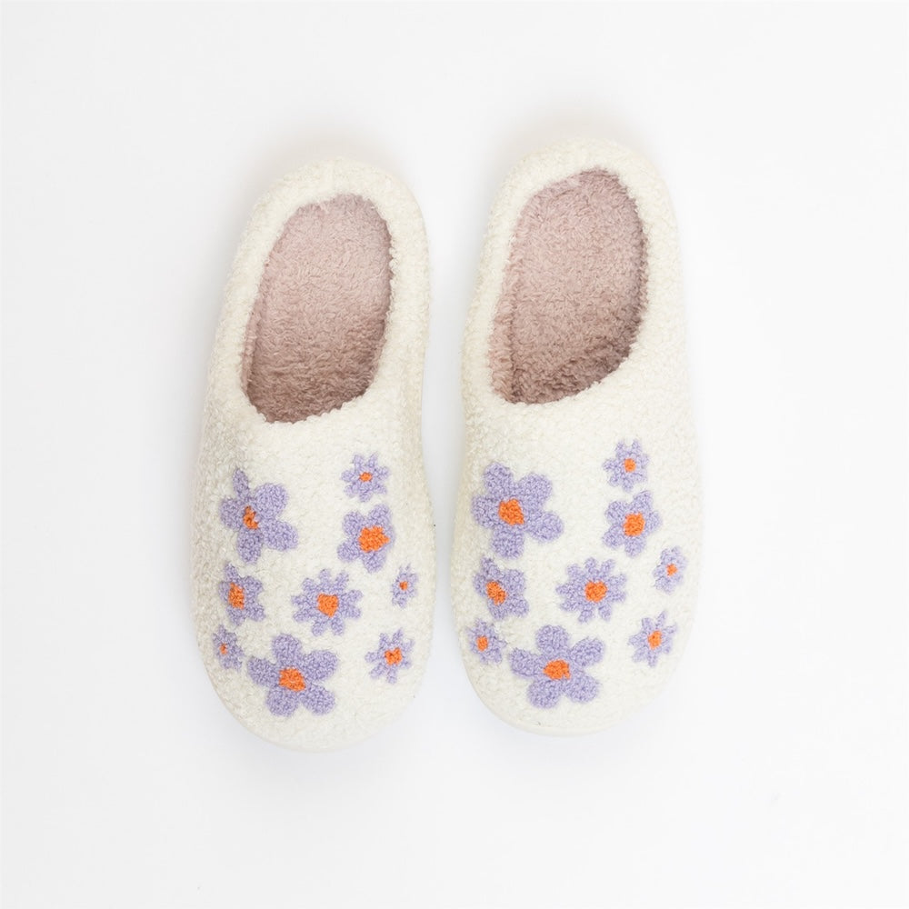 Lyla & Luxe Flower Pop Slippers