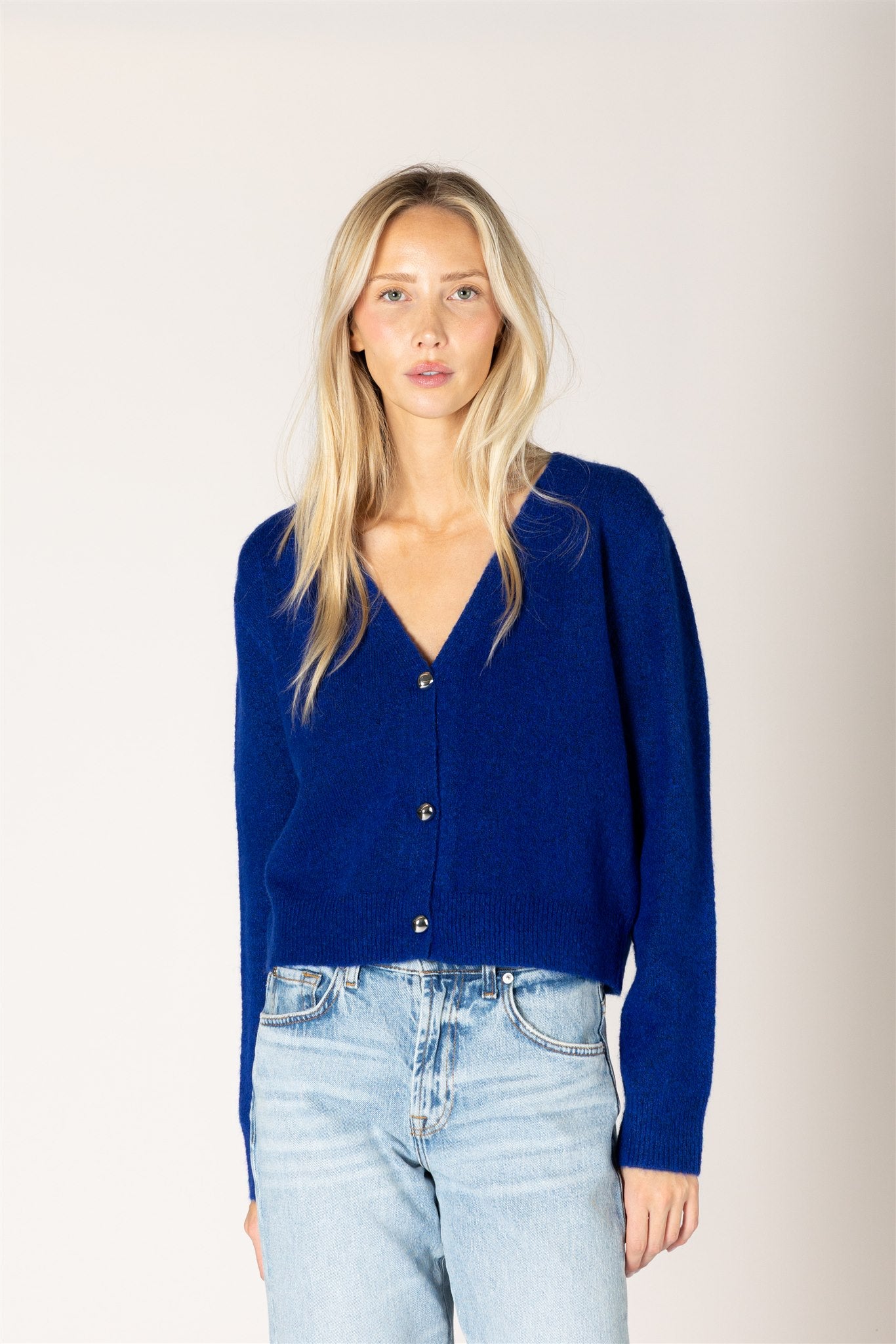 Lyla & Luxe Kailie Cardi - Cobalt