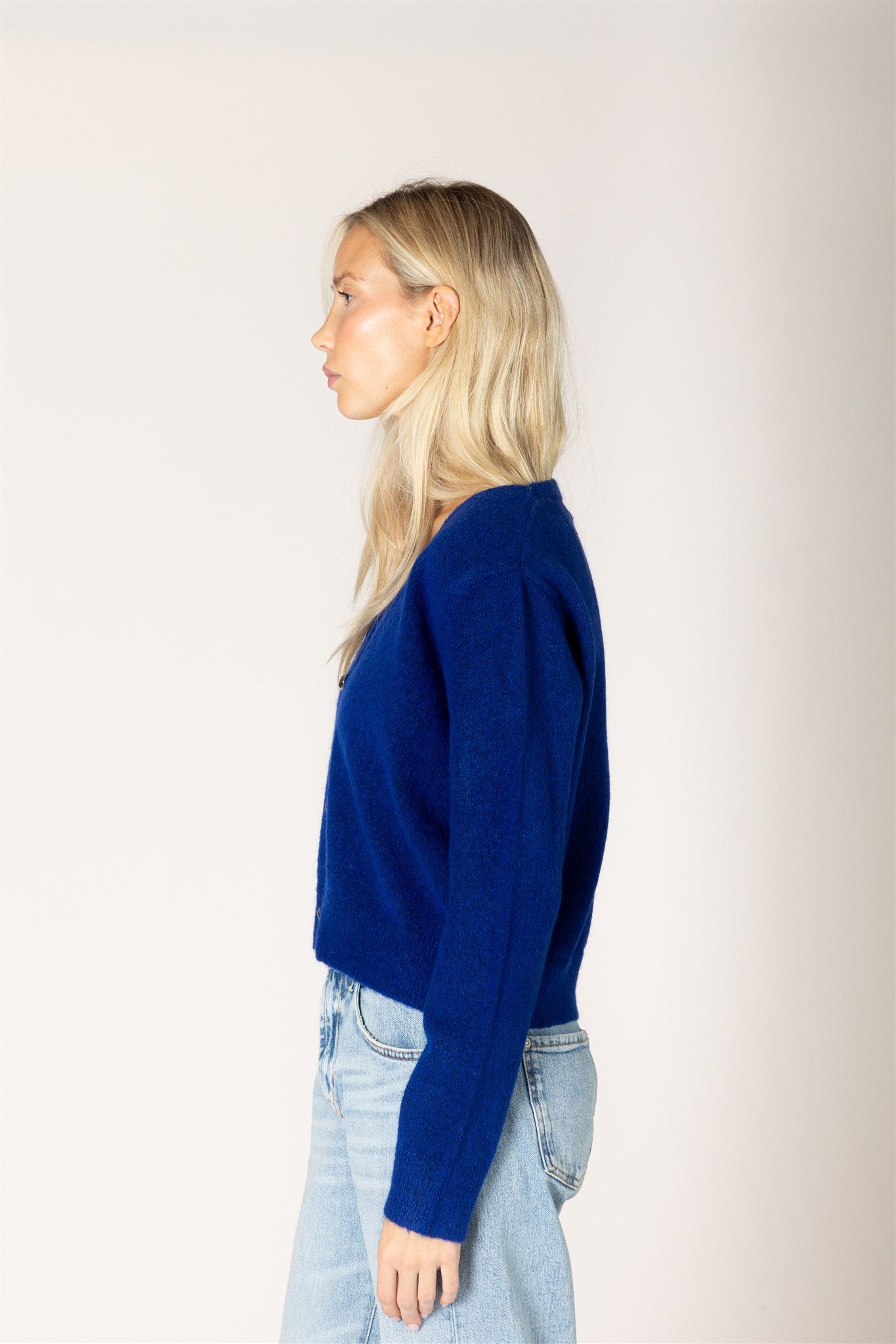 Lyla & Luxe Kailie Cardi - Cobalt