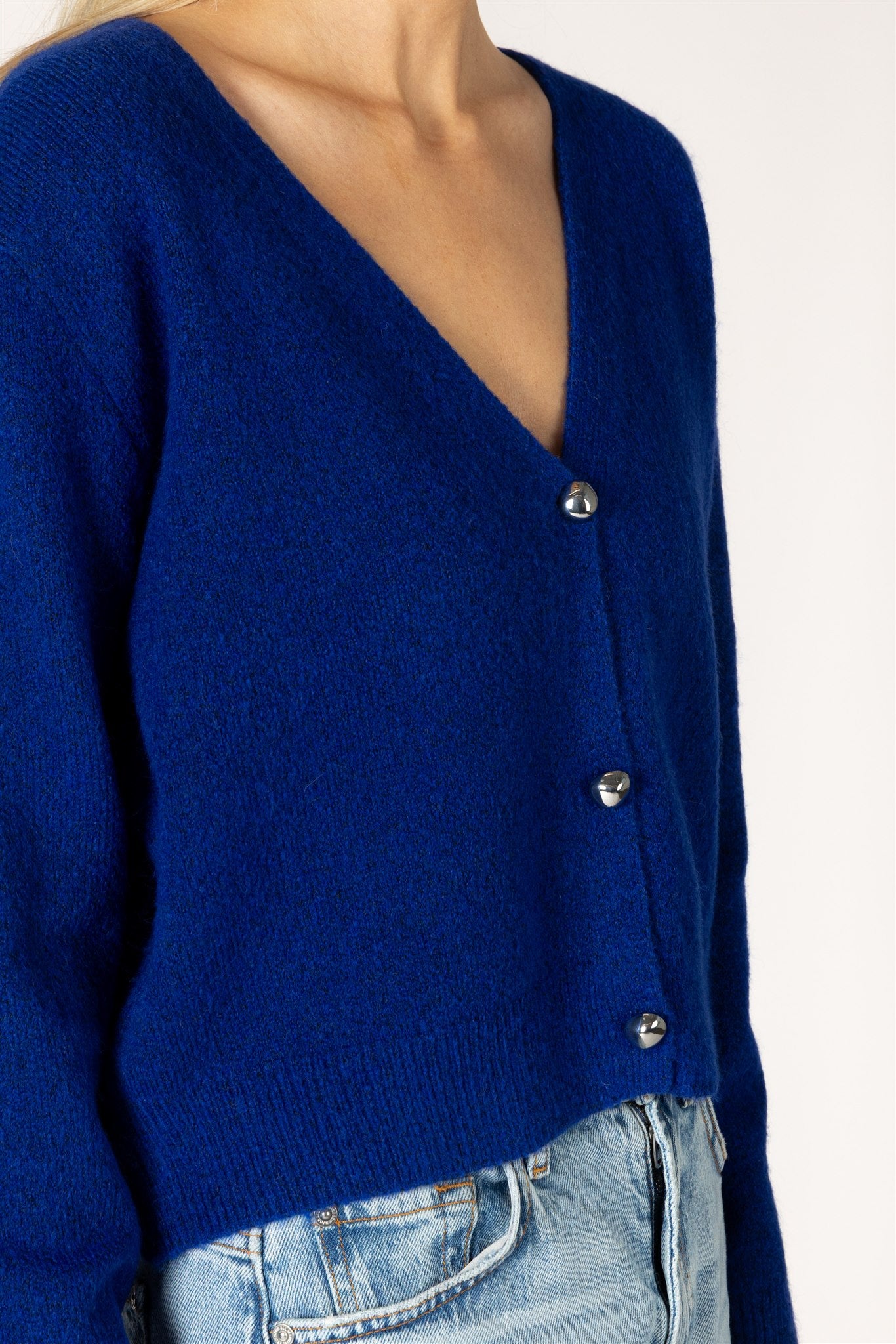 Lyla & Luxe Kailie Cardi - Cobalt