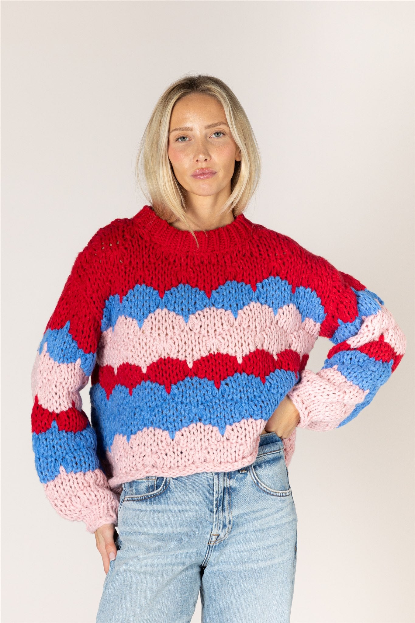 Lyla & Luxe Lynn Sweater - Multi