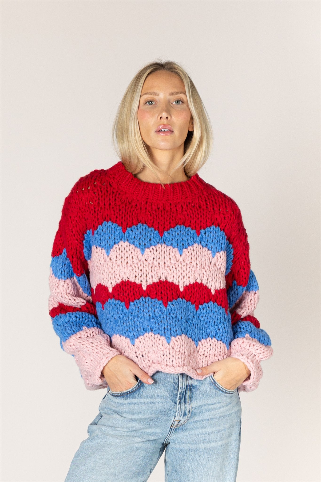 Lyla & Luxe Lynn Sweater - Multi